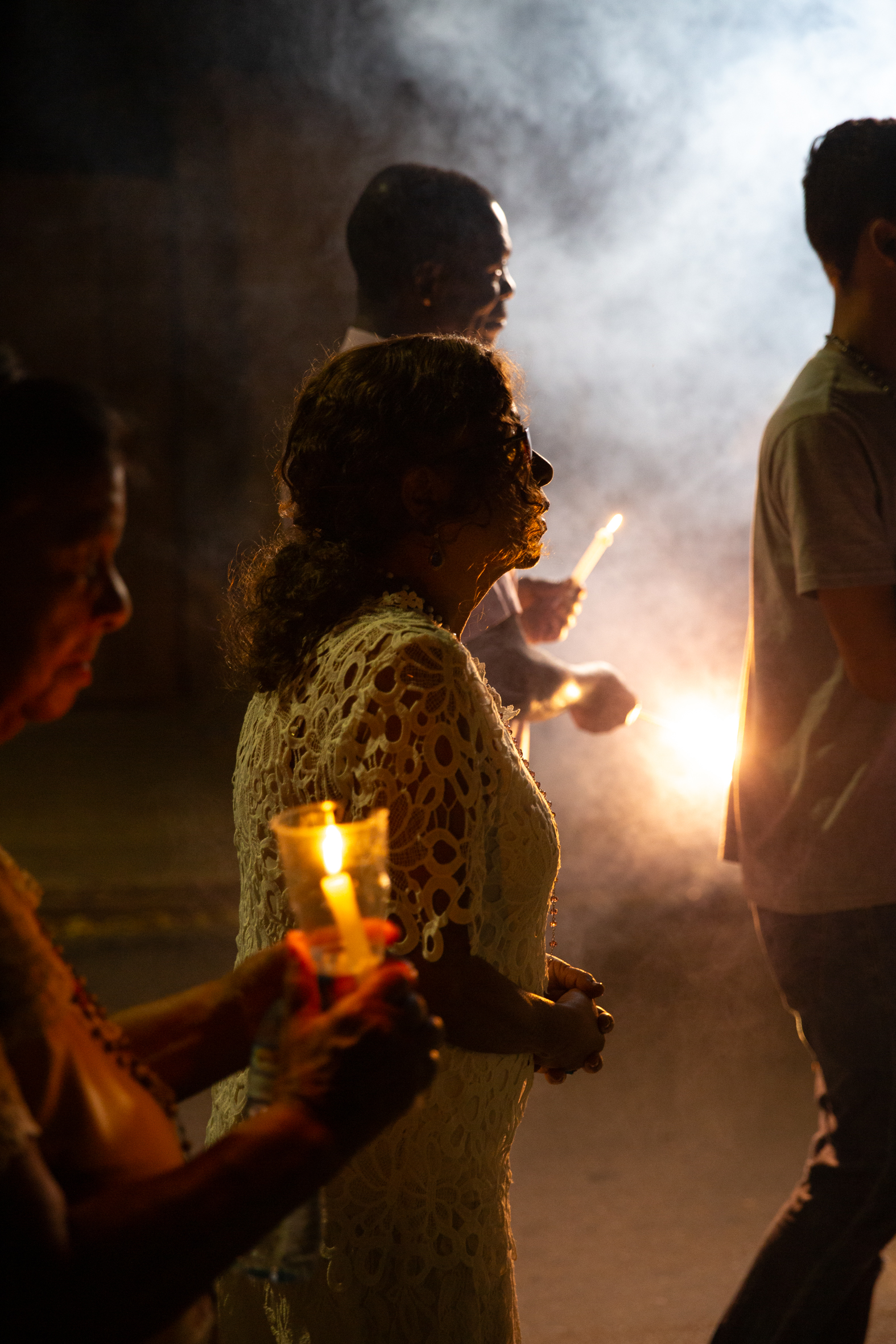 Leda Maria Martins durante 